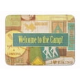 thumbnail image 1 of Carolines Treasures SB3080RUG Welcome to the Camp Machine Washable Memory Foam Mat, 1 of 4