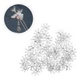 thumbnail image 3 of 50pcs DIY Flower Bud Headdress Accessory Copper Hair Decor Hairpin Accessory, 3 of 10