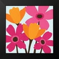 thumbnail image 2 of Harbick, N 12x12 Black Modern Framed Museum Art Print Titled - Spring Blooms II, 2 of 5