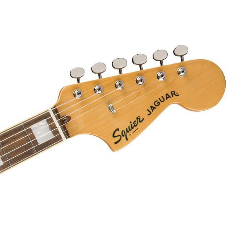 Squier Classic Vibe '70s Jaguar Electric Guitar, Indian Laurel