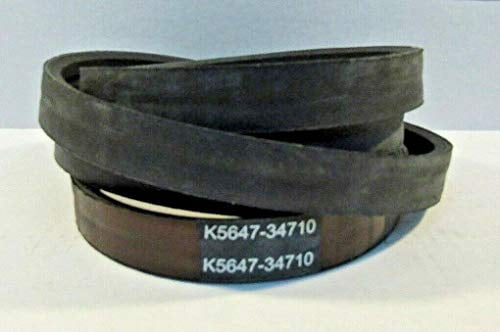 Deck Belt Fits Kubota ZD326 ZD331 60 K5647-34710 K5647-34711 Zero Turn Deck Belt Fits Kubota ZD326 ZD331 60 K5647-34710 K5647-34711 Zero Turn