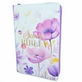 thumbnail image 7 of Biblia para Mujer con Cierre Letra Gigante Manual 14 puntos RV1960 imit piel lila fantasia floral con indice y canto floral, 7 of 7