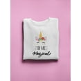 thumbnail image 3 of You Are Magical Unicorn Sweatshirt Women -SPIdeals Designs, Female x-Large, 3 of 4