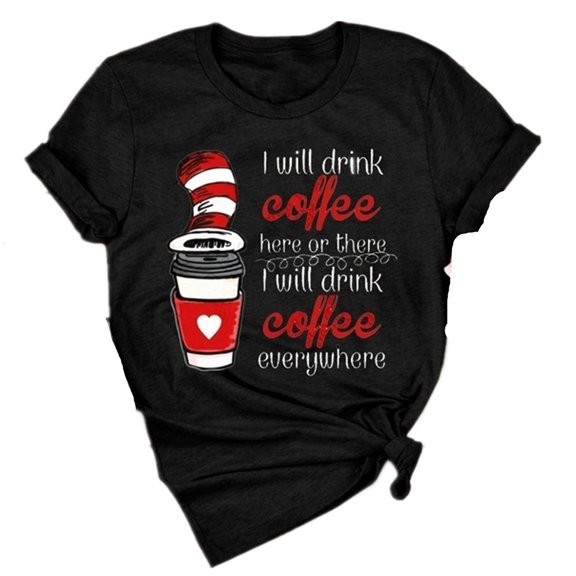 Summer Plus Size Women Print T-Shirt Female Tops