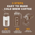 thumbnail image 2 of Tarro para cafetera Cold Brew JunvPic de 1,9 L con filtro de acero inoxidable, 2 of 6