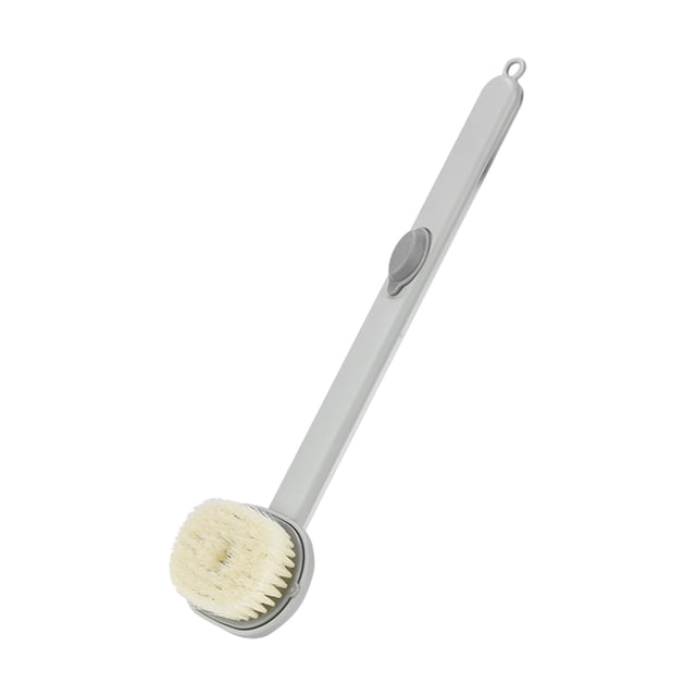Clean Long Handle Bath Massage Brush Soft Bristle Back Scrubbing Brush Exfoliating Back Cleaning Brush