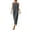 Gray, variant on Zpzdpjkx Sleeveless Cotton Linen Midi Dresses for Women Solid Loose Tank Dress Pleated Back Casual Summer Vacation Shift Dress