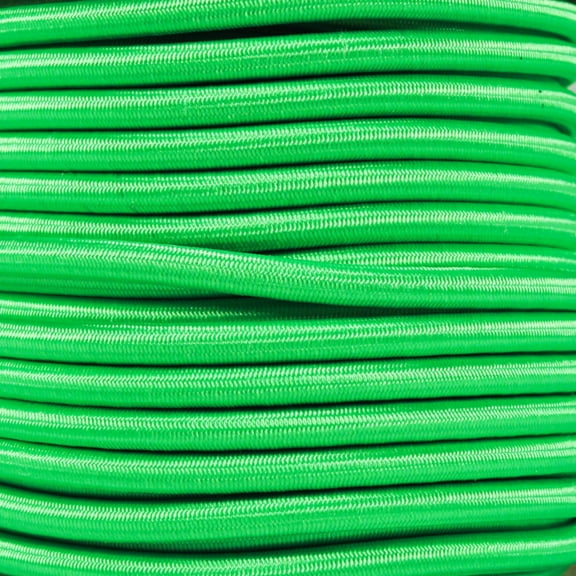 Paracord Planet 1/4 Inch Elastic Bungee Shock Cord - 10, 25, 50, 100 and 1000 Foot Lengths - Various Colors