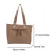 thumbnail image 2 of Bolsos Informales Bolso Hombro Sólido Pañales Grandes Bolos para Mujeres Cierre La Con Bolsillos Comprar Viajes, 2 of 9