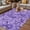 Purple, variant on Light Blue Teal Outdoor Rug for Patio/Deck/Porch, Non-Slip Large Area Rug 5 x 8 Ft, Retro Botanical Abstract Art Indoor Outdoor Rugs Washable Area Rugs, Reversible Camping Rug Carpet Runner