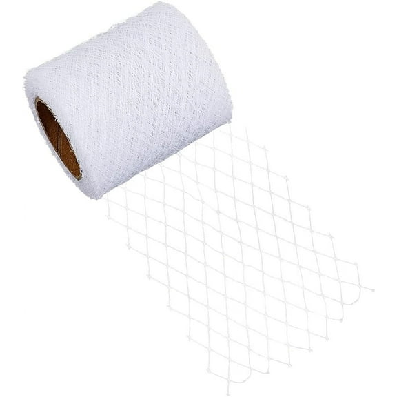 25 Yards Birdcage Veil Millinery Netting Bridal Wedding Veil Net for Women and Bride's Headdress Veil Making