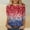 Navy, variant on Cavosen Independence Day Clothes Women Petite Patriotic 3/4 Sleeve Round Neck Tops USA Flag Print T Shirts Lady XL Independence Day Casual Tops Funny 4th of July Tunic Tees 2025 Patriotic Clothes