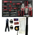 thumbnail image 6 of Aukfa 439-Piece Mechanics Tool Set, 3 Drawer Tool Organizer Metal Box w/ Tool Kit for Home, Auto Repair, Black, 6 of 11