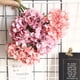 thumbnail image 3 of Naiovety Rama de flor de hortensia artificial, bonsái falso de seda para jardín, decoración de DIY, ramo de flores de pared de para boda Decoración del hogar Blanco, 3 of 6