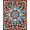 Brown, Pattern 2, variant on ODIKA 2x3 Machine Washable Non-Slip Area Rug, Meditation Journey Boho Zen High Traffic Rug, Brown, 715868