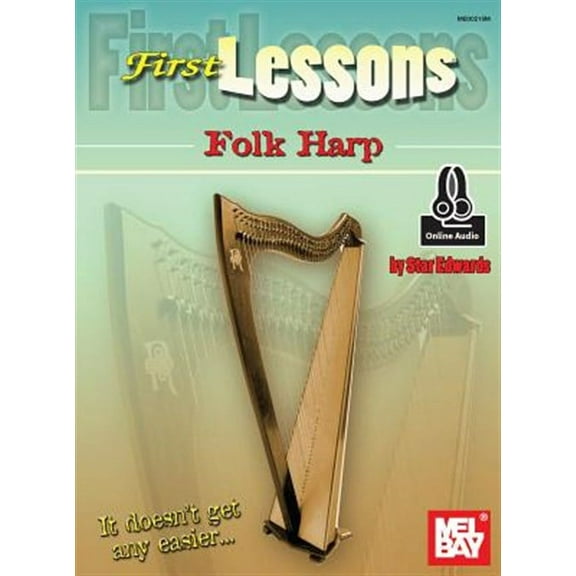 First Lessons Folk Harp (Paperback)
