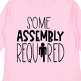 thumbnail image 4 of Inktastic Some Assembly Required Right Leg Amputee Boys or Girls Long Sleeve Toddler T-Shirt, 4 of 5