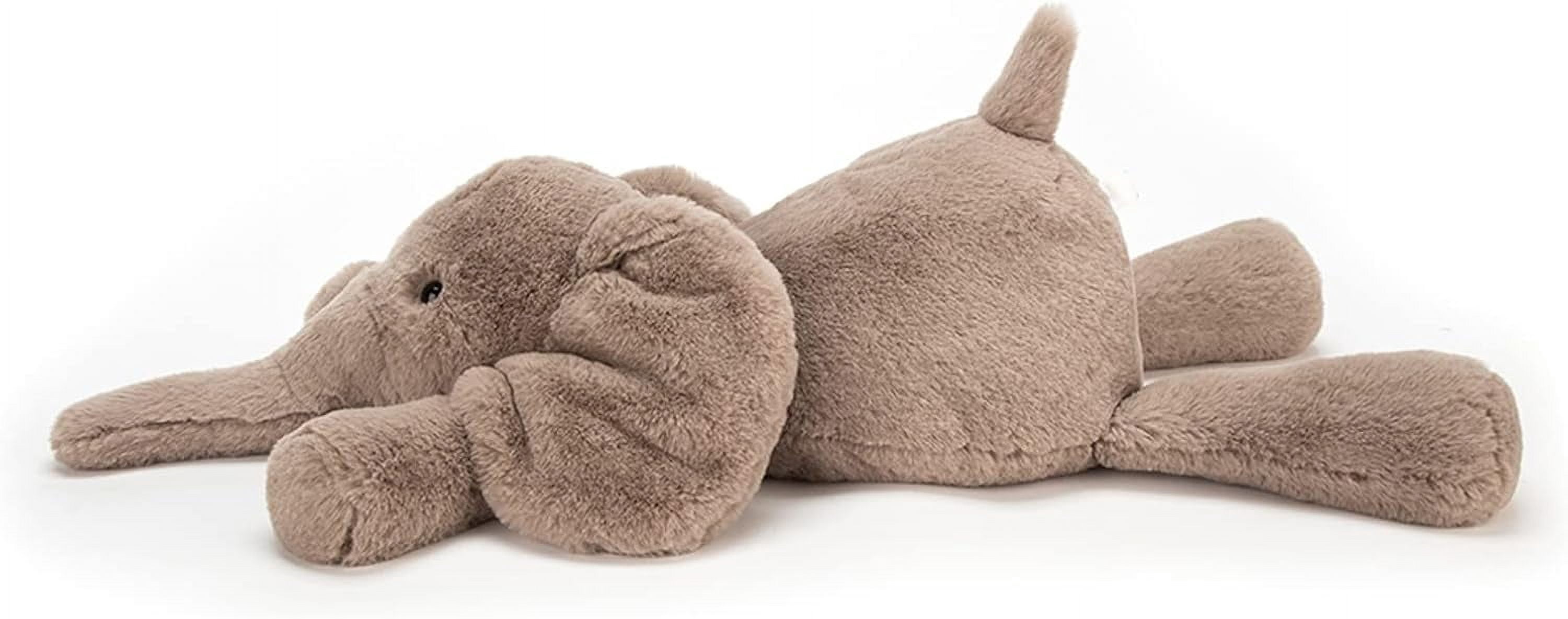 Jellycat Smudge Elephant Stuffed Animal, Medium 9.5 inches - Elephant Plush Toy - Classic Children's Gift