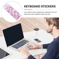 thumbnail image 4 of Yuan 2 Sheets Keyboard Decorative Sticker Universal English Keyboard Sticker Decal, 4 of 9