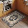 thumbnail image 2 of 2x3 Ft Entryway Area Rug, Vintage Boho Kitchen Rug Runner Washable Floor Mat, Rustic Southwestern Geometric Ethnic Non Slip Indoor Door Mat Throw Carpet for Bathroom Living Room Bedroom, 2 of 8