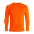 thumbnail image 1 of Junior Guards Long Sleeve UV Protective Rashguard - Orange - M, 1 of 5
