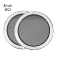 thumbnail image 1 of 2pcs Speakers Cover 2/3/4/5/6.5/8/10 Inch Protective Mesh Plastic Frame Protective Grille Circle Speaker Accessori, 1 of 5