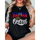 thumbnail image 1 of Haitian Queen Haiti Haiti Flag T-Shirt Casual Short Sleeve Shirt, 1 of 6