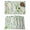 LightGreen, variant on Green Leaves Placemats Set of 4, Elegant Pastoral Summer Botanical Leaf Placemats for Dining Table, Place Mats for Kitchen Tabletop, Waterproof Wipeable Dining Table Mats Set