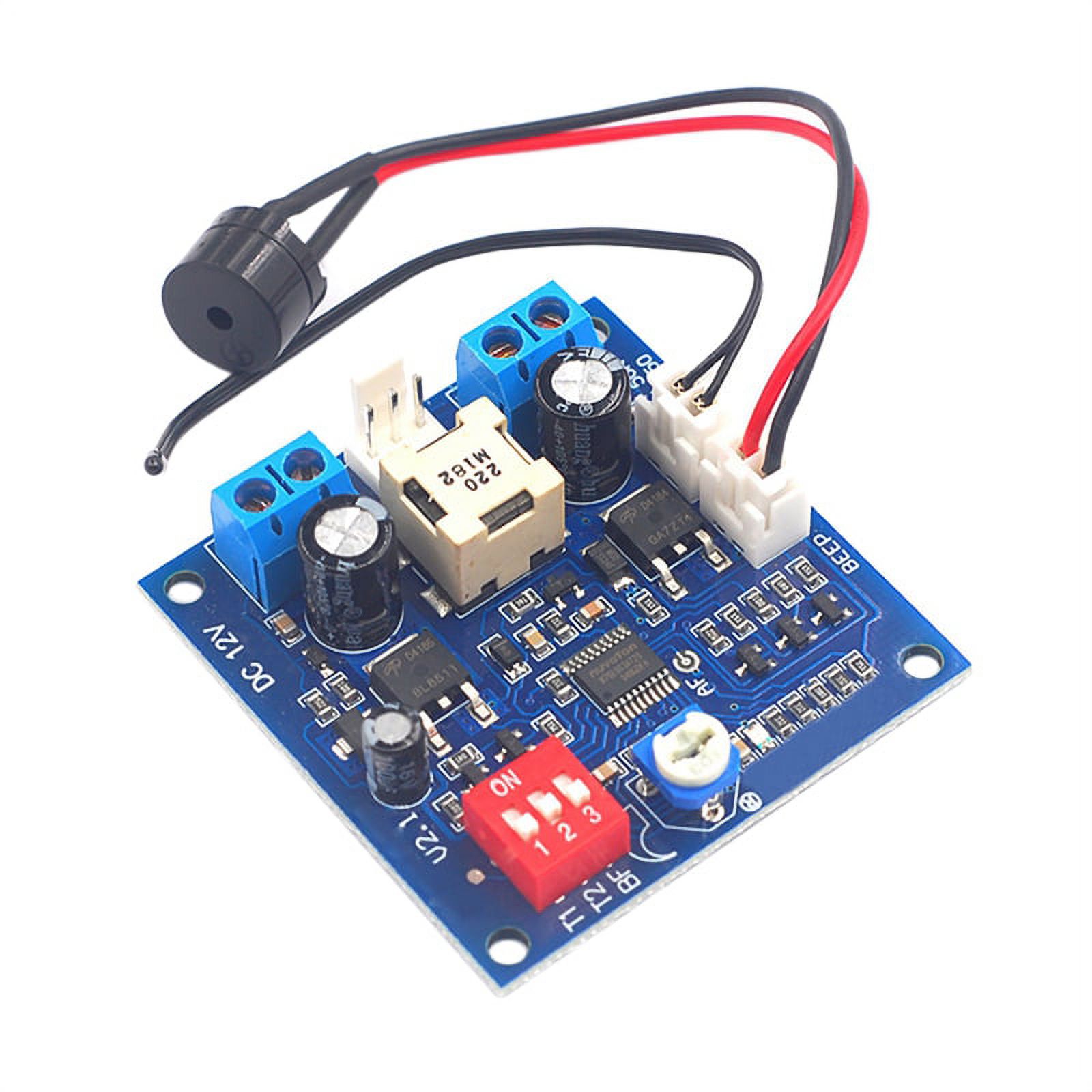 12V Temperature Controlled DC Fan Speed Controller with Temperature