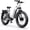 White, variant on HiKNiGHT H2 Pro Dual Motor Electric Bike for Adults, 3000W Peak Power with 38 mph/90 Miles, 26"x4.0" Fat Tire, Hydraulic Brakes, Adult Electric Mountain Bike (White) UL 2849