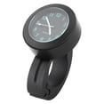 thumbnail image 3 of Reloj universal para manillar de motocicleta, 22/25 mm, resistente al agua, con batería integrada (negro), 3 of 12
