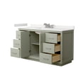 thumbnail image 2 of Wyndham Collection WCF111160SGBGTUS3MXX Icon 60" Free Standing Single Basin Vanity Set -, 2 of 7