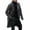Grey, variant on Mrzhqd Mens Hoodies Men'S New Winter Style Fashion Pure Hat And Wool Overcoat Comfortable Warm Coat