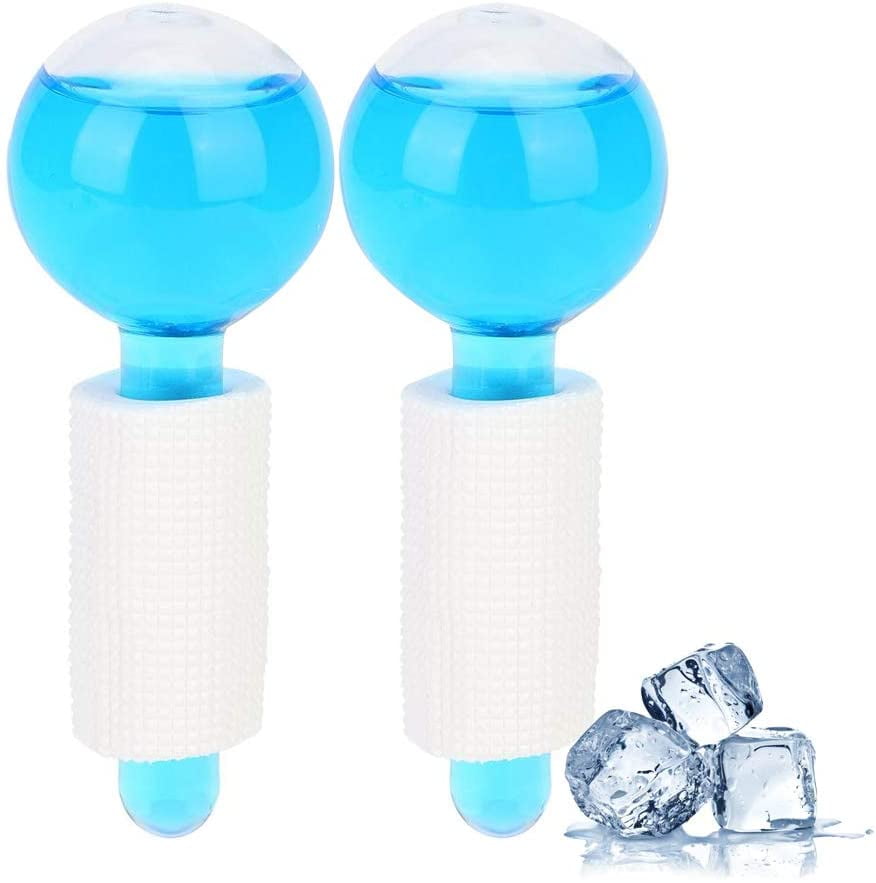Massage Cool Roller Ball, 2pcs Face Tightening Energy Hockey Cold