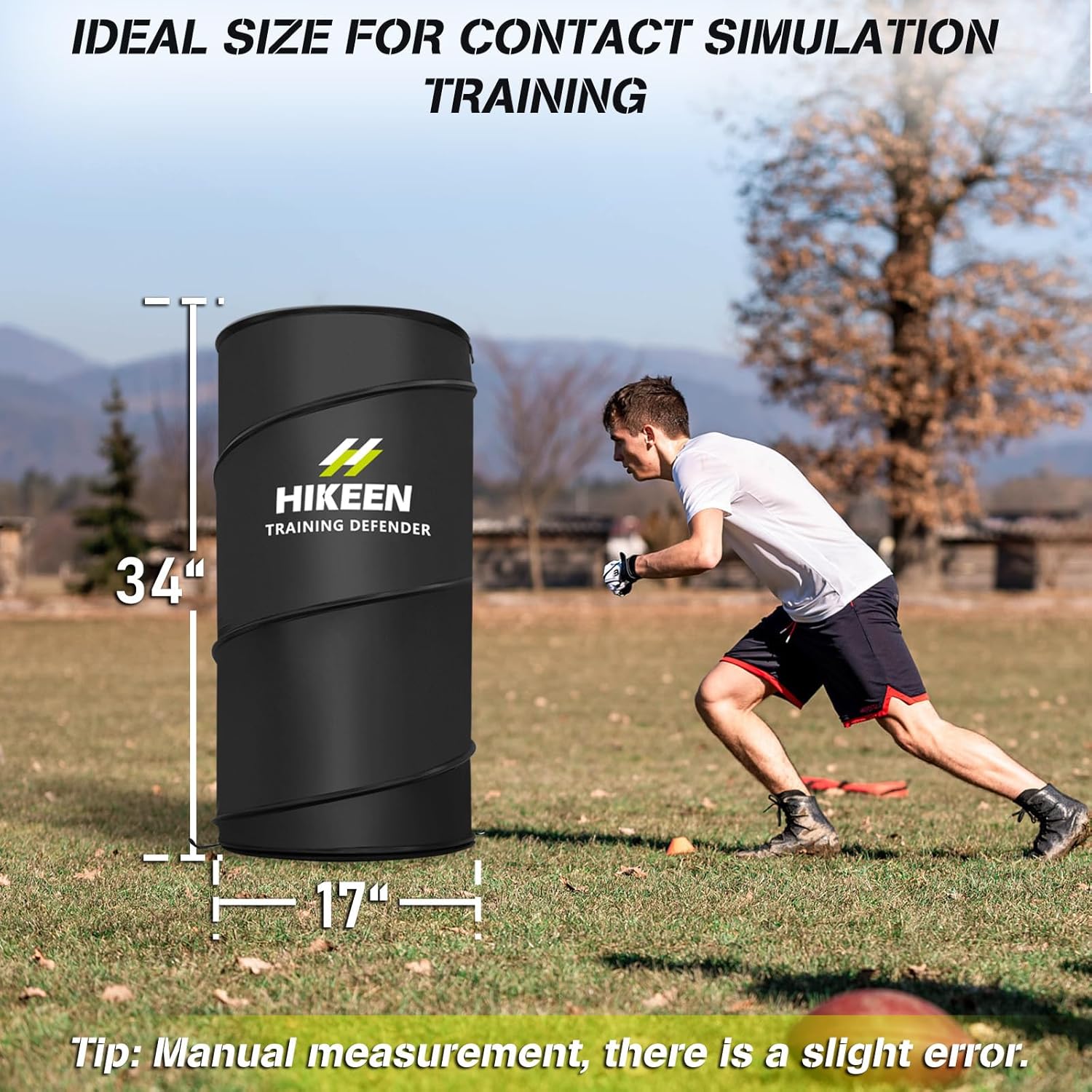 Adoreal Basketball Defender Dummy 4 Pack - Pop Up Safely Simulate Defender - Foldable Training Equipment for Basketball, Soccer, Football and More