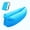 Blue, variant on Inflatable Camping Sofa, Lounge Chair, Sleeping Bag, Air Mattress Perfect for Outdoor Adventures, Beach Trips, Picnics, and Music Festivals