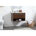 thumbnail image 2 of 30 inch single bathroom vanity in walnut, 2 of 8