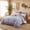 Purple & Light Blue, variant on Flymme Boho Comforter Sets King Size,7 Pieces King Bed in a Bag,Floral Medallions Pattern Purple Bedding Set with Flat Sheets, Fitted Sheets,Pillowcases