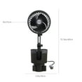 thumbnail image 3 of Needhep Floor Fans for Bedroom,Battery Operated Fans Portable, Air Circulation Fan, Table Fans for Bedroom, Fan Portable Mini (F), 3 of 8