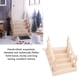 thumbnail image 4 of Miniatura Casa De Muñecas Barandilla Escalera Mini Escalera De Madera Modelo Muebles Decoración Accesorio, 4 of 7