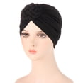 thumbnail image 3 of Lroveb Turbans for Women Head Wrap Hijab Cancer Hat Cap Ethnic Bohemian Flower Braids Hair Cover Turban Headwear Beanie Hat, 3 of 3