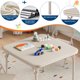 thumbnail image 5 of QinaQin Juego de mesa y sillas plegables para niños, ideal para comedor, guardería, salón de clases o actividades infantiles en casa, 5 of 9