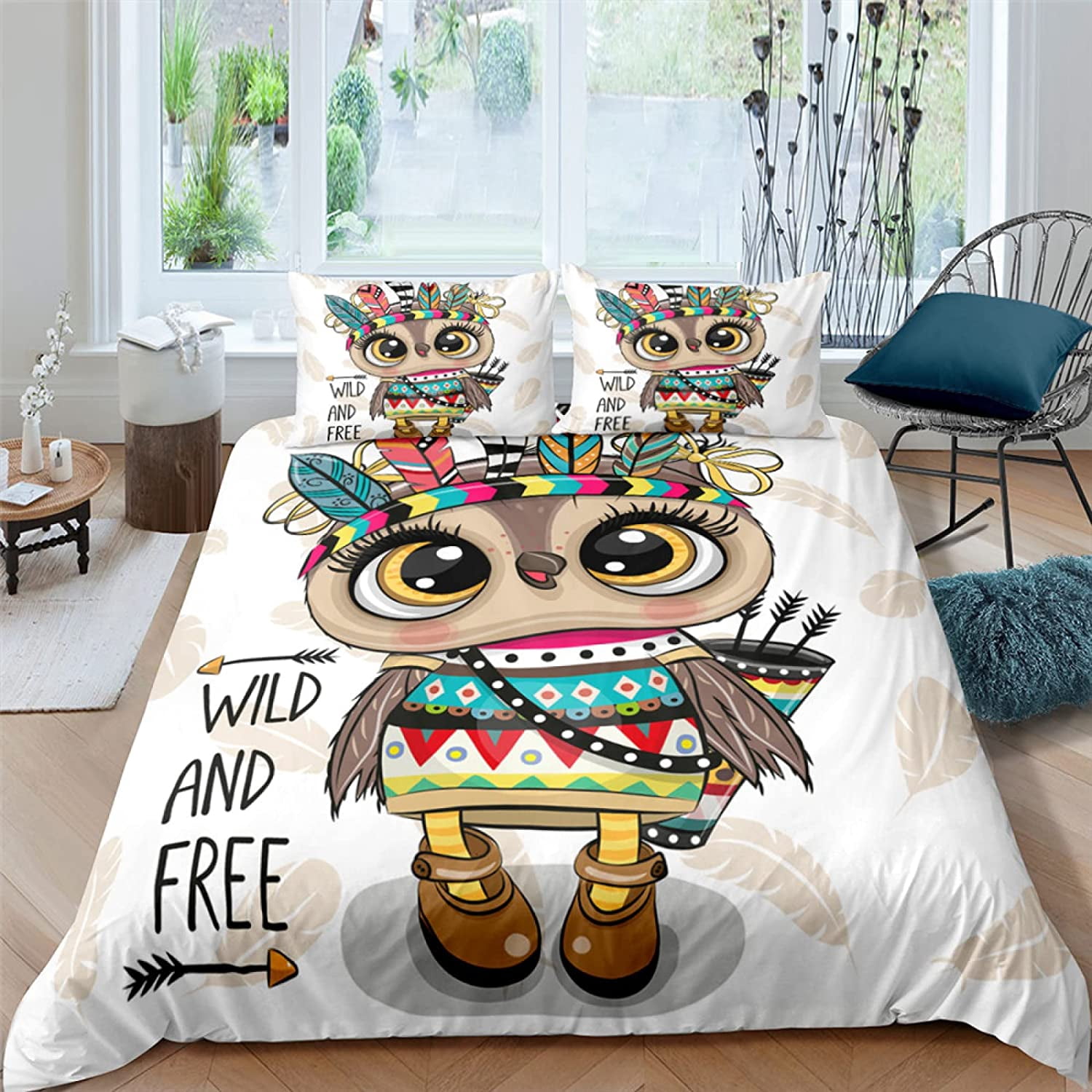 Duvet Cover Queen Grey Owl Queen Duvet 