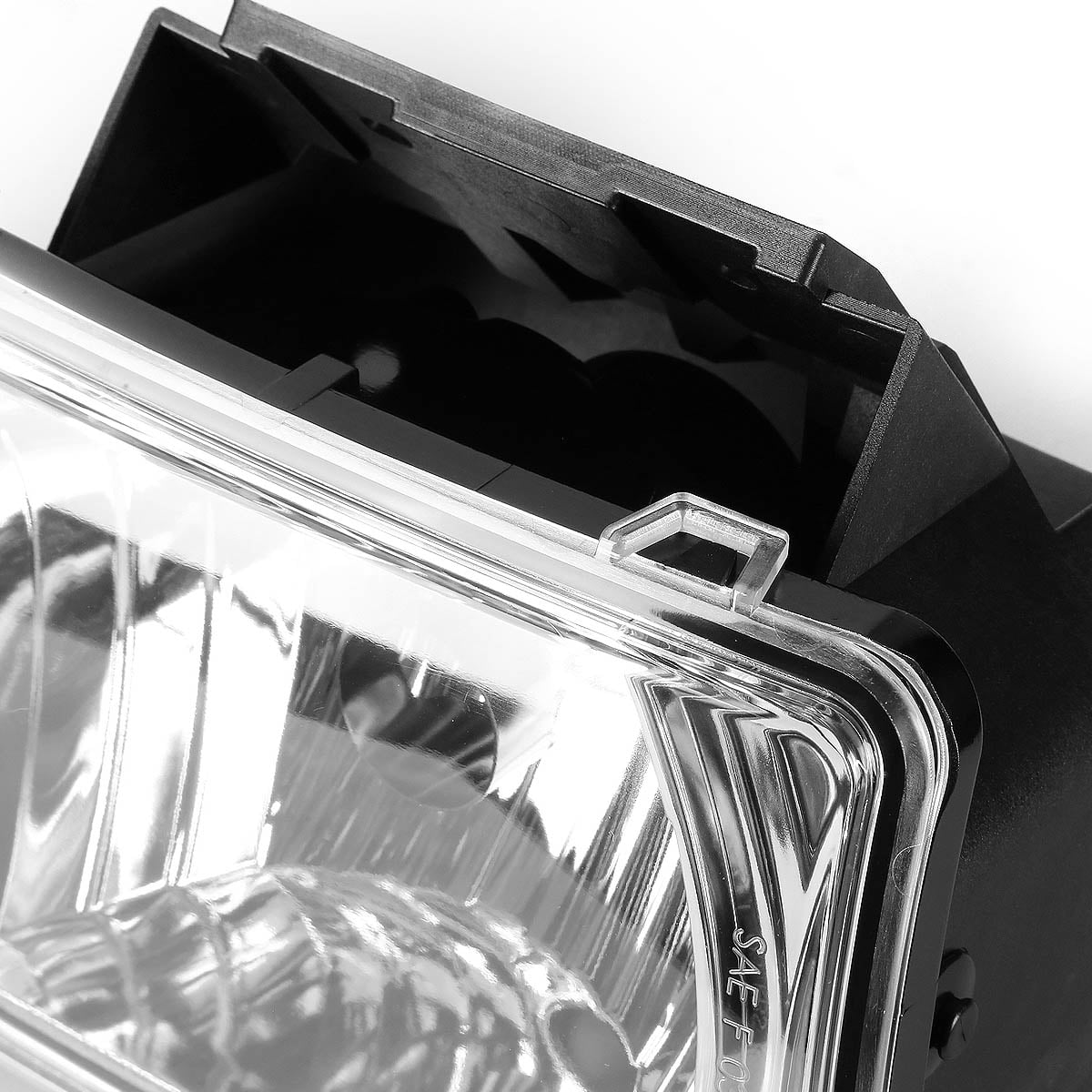 DNA Motoring FL-CCOLO04-CH For 2004 to 2012 Chevy Colorado GMC Canyon/Isuzu i290 i370 Front Bumper Driving Fog Light Clear Lens 05 06 07 08 09 10 11