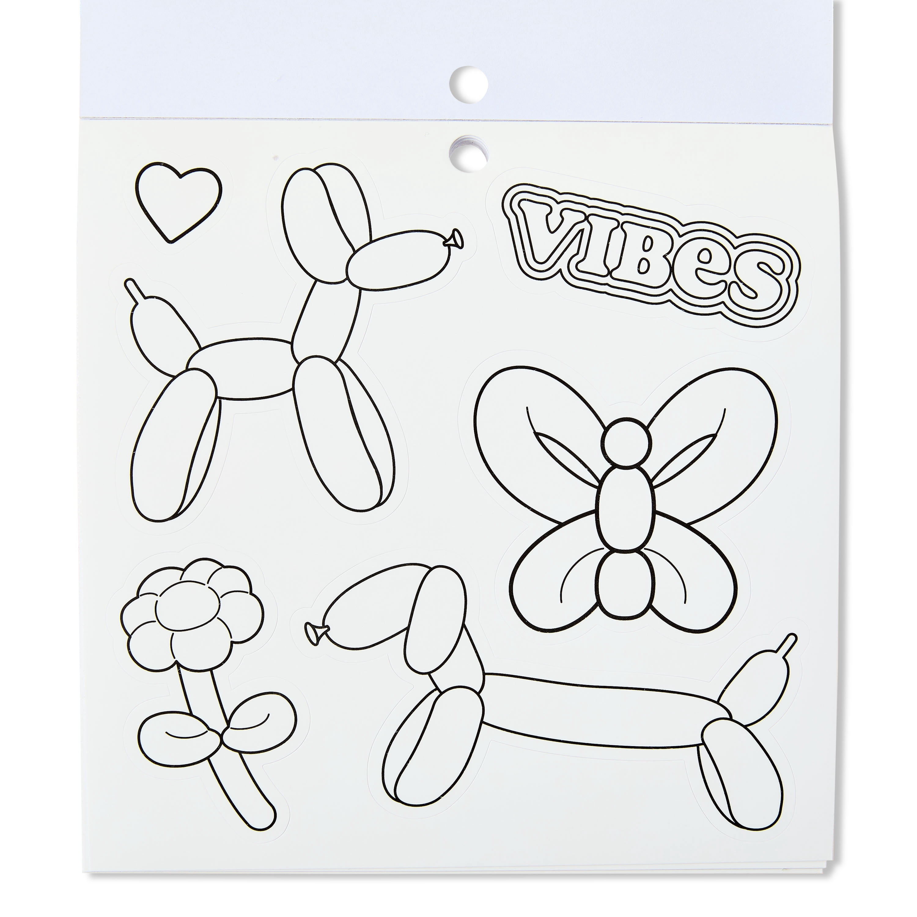 Pen+Gear Color Your Own Vinyl Sticker Kit, 176 Stickers, 40 Sheets