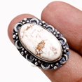 thumbnail image 2 of Wild Horse Gemstone Adjustable Ring Handmade Unique Design Gift Jewelry MXR 6617, 2 of 2