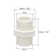 thumbnail image 2 of Conector de Adaptador de Rosca Macho G1/2 x G1/2, Niple Hexagonal, 5 piezas, 2 of 3