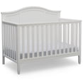 thumbnail image 3 of Delta Children Madrid 5-in-1 Convertible Baby Crib, Bianca White, 3 of 8