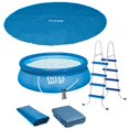 thumbnail image 1 of Intex 15ft x 48in Easy Set Above Ground Inflatable Pool w/ Pump and Solar Cover, 1 of 12