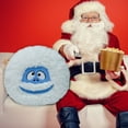 thumbnail image 3 of Bumble 16 Inch Furry Pillow Featuring the Face of the Abominable Snowman, White by Ruz, 3 of 5